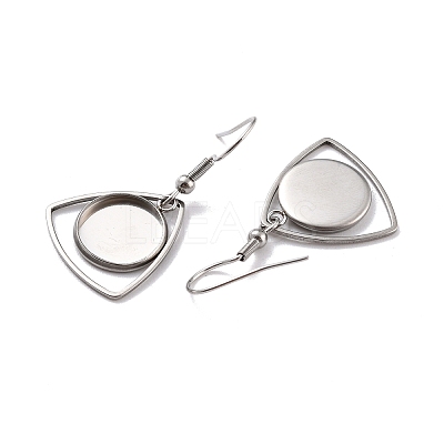Tarnish Resistant 201 Stainless Steel Earring Hooks LS-STAS-Z036-09P-1