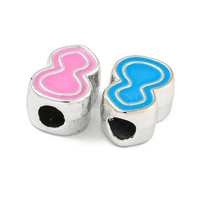 CCB Plastic European Beads CCB-A002-03-1