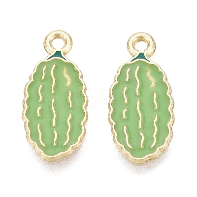 Alloy Enamel Pendants ENAM-Q003-13G-1