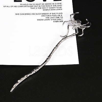 Spider Alloy Hair Sticks PW-WGA556A-02-1