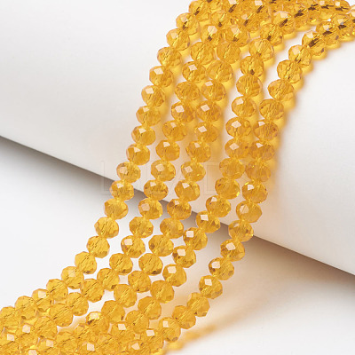 Glass Beads Strands EGLA-A034-T8mm-D17-1