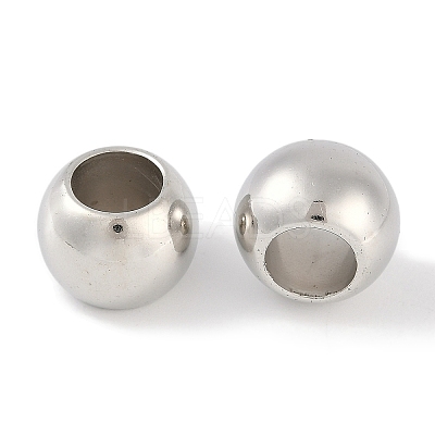 CCB Plastic Round Beads ALUM-U001-07B-10-1
