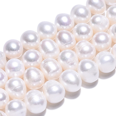 Natural Cultured Freshwater Pearl Beads Strands PEAR-N013-08F-1
