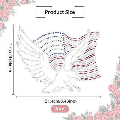 Glitter Hotfix Rhinestone DIY-WH0259-95-1