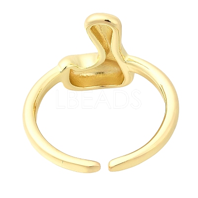 Rack Plating Brass Open Cuff Rings RJEW-S394-01G-L-1