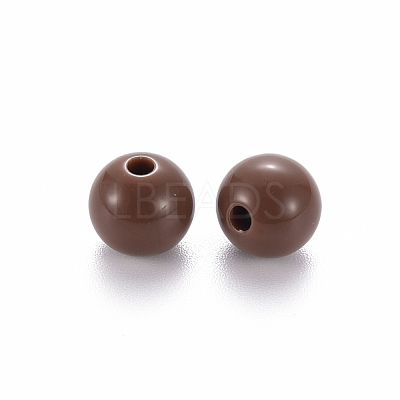 Opaque Acrylic Beads MACR-S370-C8mm-A17-1