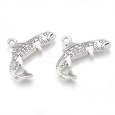 Tibetan Style Alloy Pendants TIBE-S314-34AS-LF-1