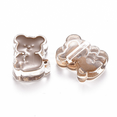 Transparent Acrylic Beads X-MACR-S374-07A-01-1