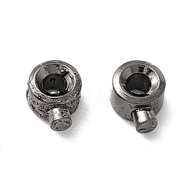 Brass Crimp Beads KK-E280-01B-1