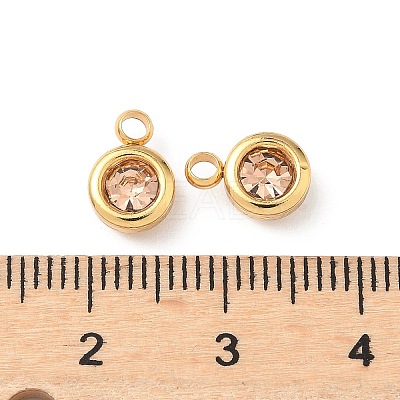 304 Stainless Steel Charms STAS-Z115-01G-06-1