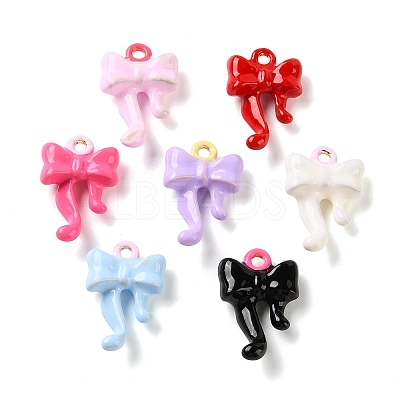 Alloy Enamel Pendants AL-CBAEAA8-11-1
