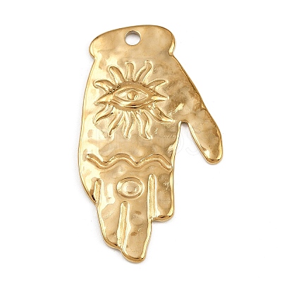 304 Stainless Steel Pendants STAS-L295-18G-1