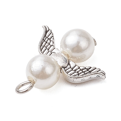 Acrylic Alloy Pendants PALLOY-JF02830-1