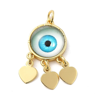 Golden Brass Pendants KK-A198-01G-04-1