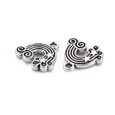 Tibetan Style Alloy Pendant Enamel Settings PALLOY-N160-75AS-1