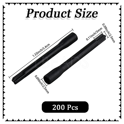 200Pcs Plastic Tattoo Mixer Sticks FIND-CP0003-38-1