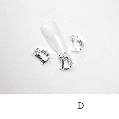 Alloy Rhinestone Cabochons MRMJ-T056-93P-D-1