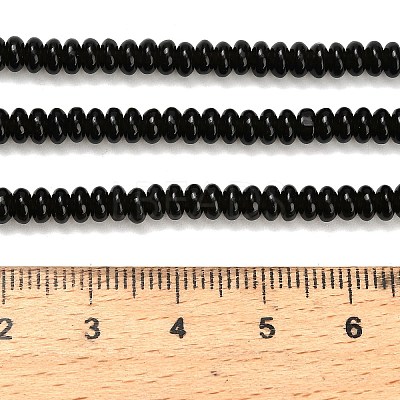 Natural Ice Obsidian Beads Strands G-L635-A11-4x2mm-02-1