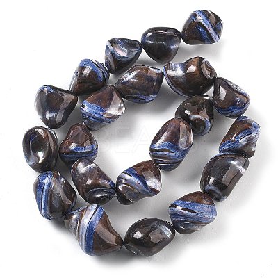 Dyed Natural Trochus Shell Beads Strands BSHE-Z006-02B-1