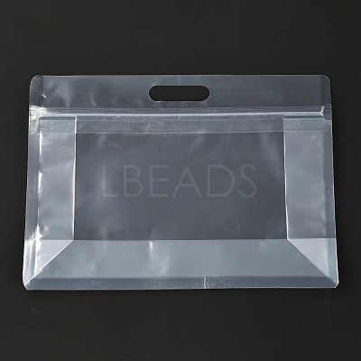 Transparent Plastic Zip Top Bag OPP-L003-02B-1