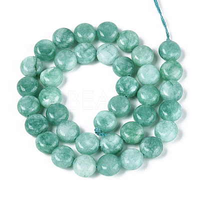 Dyed Natural White Jade Beads Strands G-T143-16D-1
