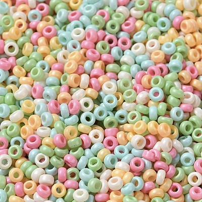 Baking Paint Glass Seed Beads SEED-P006-03A-16-1