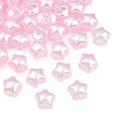Imitation Pearl Acrylic Beads AC-CBAAA05-15A-1