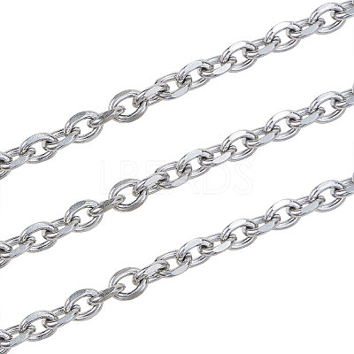 304 Stainless Steel Cable Chains CHS-CJ0001-13-1