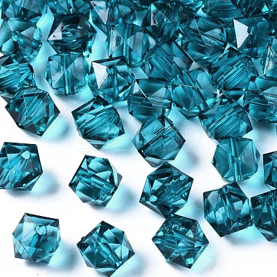 Transparent Acrylic Beads TACR-Q259-8mm-V18-1