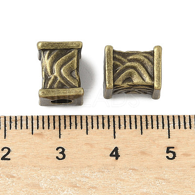 Tibetan Style Alloy Beads FIND-F012-07AB-1