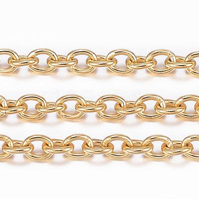 Ion Plating(IP) 304 Stainless Steel Cable Chains CHS-H009-27G-1