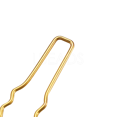 Hair Accessories Iron Hair Forks Findings OHAR-TAC0002-01G-1