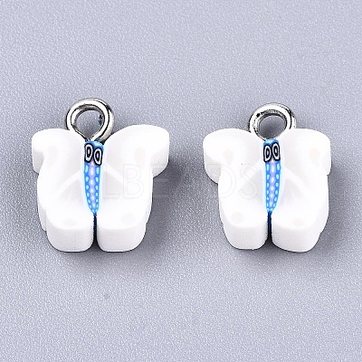 Handmade Polymer Clay Charms CLAY-T016-62-1
