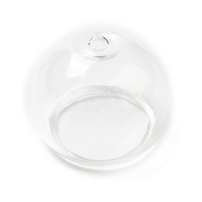 Transparent Glass Bead Cone GLAA-G100-01B-01-1