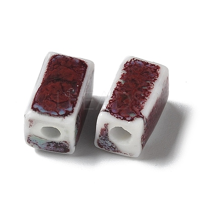 Handmade Porcelain Beads PORC-L080-D01-1