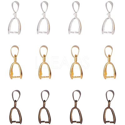 Brass Pinch Bails KK-PH0036-29-1