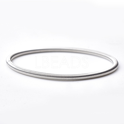 Round Iron French Wire BJEW-T007-03P-NF-1