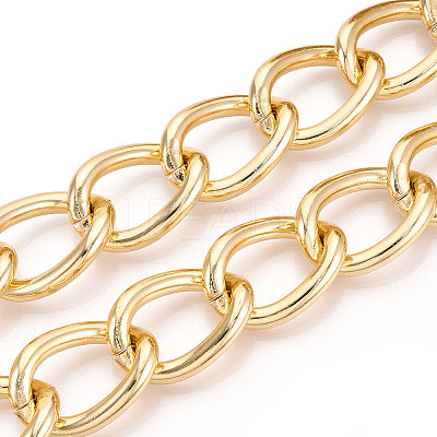 Aluminium Curb Chains CHA-N004-01G-1