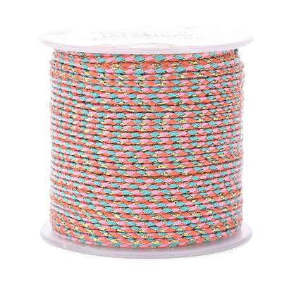 4-Ply Polycotton Cord with Metallic Thread OCOR-Z003-C01-1