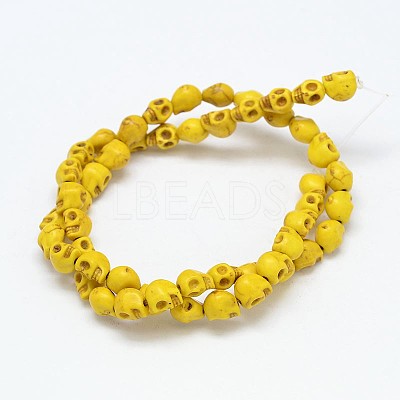 Dyed Synthetic Turquoise Bead Strands G-M145-02-B-1
