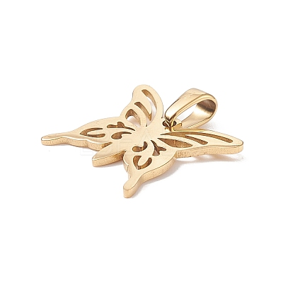 304 Stainless Steel Pendants STAS-I135-32G-01-1