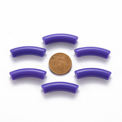 Opaque Acrylic Beads MACR-S372-002B-S017-1
