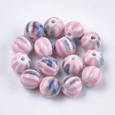 Handmade Porcelain Beads PORC-S498-24C-1