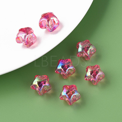 1-Hole Transparent Acrylic Buttons MACR-S373-129-C01-1