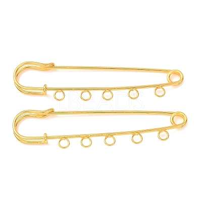 Iron Safety Pins Brooch Findings RN-CBAB9AC-03G-1