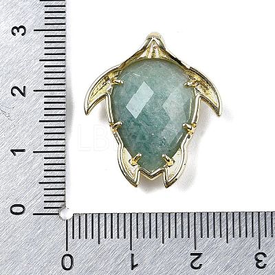 Natural Amazonite Pendants G-U019-02G-04-1