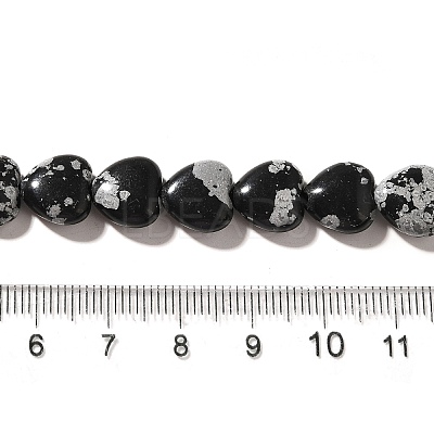 Natural Snowflake Obsidian Beads Strands X-G-R190-10mm-51-1