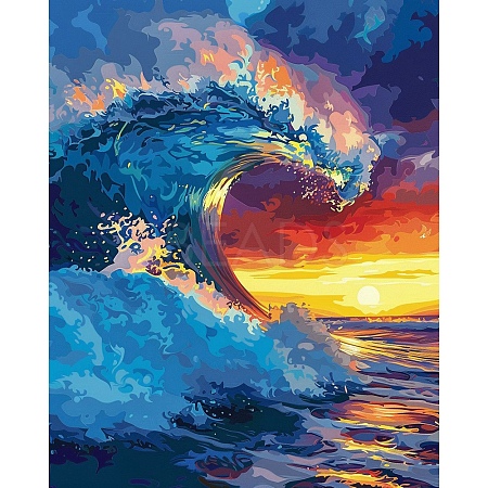 Waves DIY Diamond Painting Kit PW-WG6C5B1-03-1