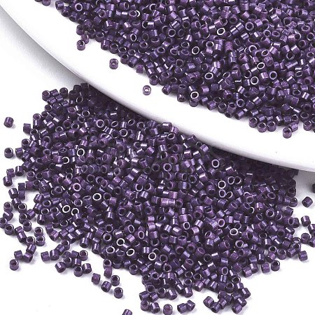 11/0 Grade A Baking Paint Glass Seed Beads X-SEED-S030-1045-1