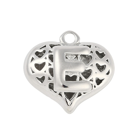 Hollow Brass Pendants for Valentine's Day KK-M289-03E-P-1